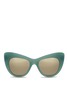 Main View - Click To Enlarge - STELLA MCCARTNEY - Oversize cat eye acetate sunglasses
