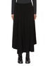 Main View - Click To Enlarge - YOHJI YAMAMOTO - Pleated Asymmetric Flared Hem Skirt