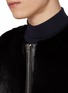 Detail View - Click To Enlarge - KRUF - Collarless Reversible Mink Fur Padded Vest