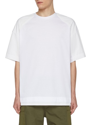 Main View - Click To Enlarge - JUUN.J - Double Hem Layered T-Shirt