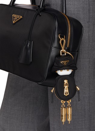 Front View - Click To Enlarge - PRADA - Robot Re-Nylon Bag Charm