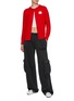 Figure View - Click To Enlarge - DREYDEN - x Baz & Friends Baz Wool Cashmere Cardigan