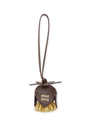 Main View - Click To Enlarge - MIU MIU - Bicolore Leather Trick Bag Charm