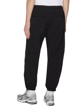 Back View - Click To Enlarge - COMME DES GARÇONS HOMME - Typewriter Straight Leg Logo Pants