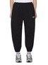 Main View - Click To Enlarge - COMME DES GARÇONS HOMME - Typewriter Straight Leg Logo Pants