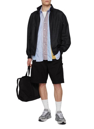 Figure View - Click To Enlarge - COMME DES GARÇONS HOMME - Patchwork Cotton Shirt