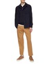 Figure View - Click To Enlarge - ZEGNA - Cashmere Silk Knitted Polo Shirt