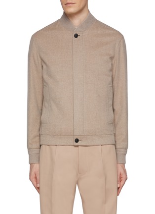 Main View - Click To Enlarge - ZEGNA - Oasi Cashmere Elements Blouson Jacket