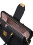 Detail View - Click To Enlarge - THOM BROWNE - Mr. Thom Grain Leather Luggage Bag