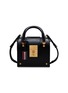 Main View - Click To Enlarge - THOM BROWNE - Mini Mrs. Thom Pebble Grain Leather Handbag