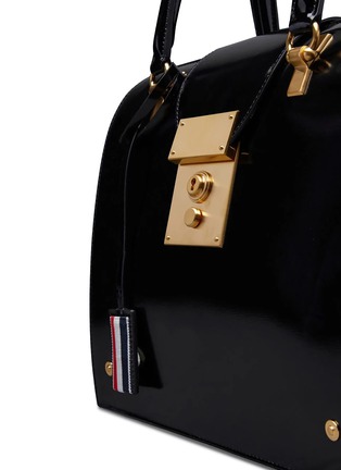 Detail View - Click To Enlarge - THOM BROWNE - Mrs. Thom Junior Leather Handbag