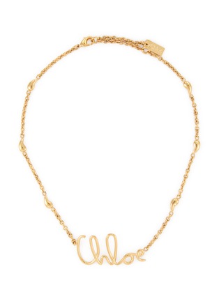 Main View - Click To Enlarge - CHLOÉ - Gold-Toned Laiton Necklace