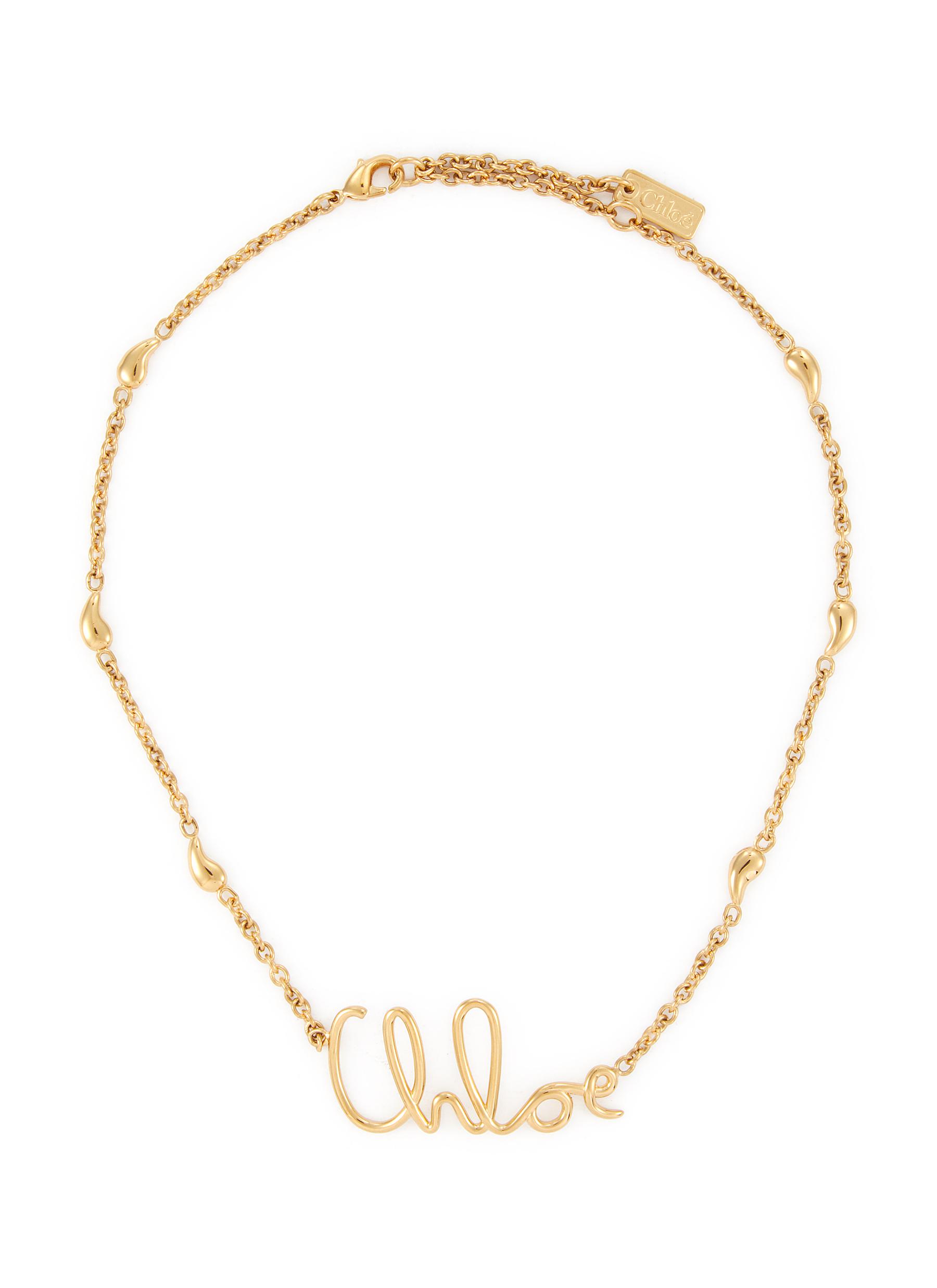CHLOÉ | Gold-Toned Laiton Necklace | Women | Lane Crawford