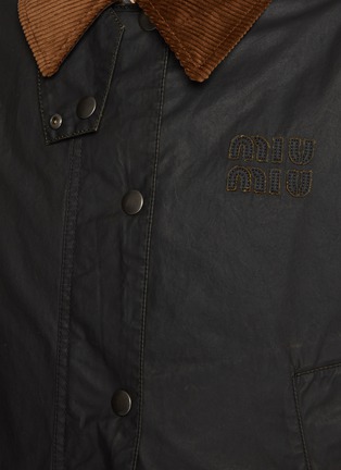  - MIU MIU - Barbour Style Cotton Gilet