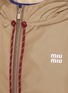  - MIU MIU - Logo Front Windbreaker Jacket