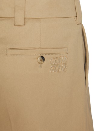  - MIU MIU - Knee Length Cotton Bermuda Shorts