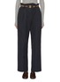 Main View - Click To Enlarge - MIU MIU - Belted Panama Pants