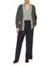 Figure View - Click To Enlarge - MIU MIU - Belted Panama Pants