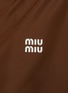  - MIU MIU - Logo Zip Up Hooded Windbreaker Jacket