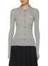 Main View - Click To Enlarge - MIU MIU - Thin Cashmere Silk Knit Cardigan