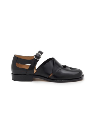 Main View - Click To Enlarge - MAISON MARGIELA - Tabi Leather Sandals