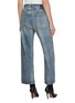 Back View - Click To Enlarge - MAISON MARGIELA - Back Strap Japanese Denim Jeans