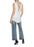 Figure View - Click To Enlarge - MAISON MARGIELA - Back Strap Japanese Denim Jeans