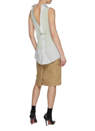 Figure View - Click To Enlarge - MAISON MARGIELA - Double Layer Sleeveless Shirt