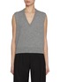 Main View - Click To Enlarge - MAISON MARGIELA - V-Neck Virgin Wool Vest