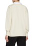 Back View - Click To Enlarge - MAISON MARGIELA - Contrast Collar Cotton Jersey Polo Shirt