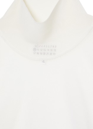  - MAISON MARGIELA - High Neck Sheer Silk Top