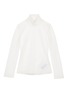 Main View - Click To Enlarge - MAISON MARGIELA - High Neck Sheer Silk Top