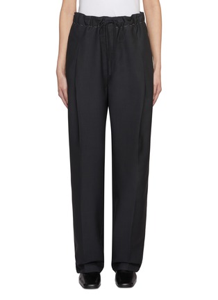 Main View - Click To Enlarge - MAISON MARGIELA - Suiting Mohair Wool Trousers