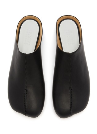 Detail View - Click To Enlarge - MM6 MAISON MARGIELA - Anatomic Leather Slippers