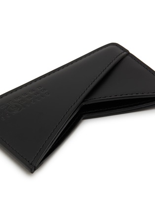 Detail View - Click To Enlarge - MM6 MAISON MARGIELA - Japanese 6 Leather Cardholder