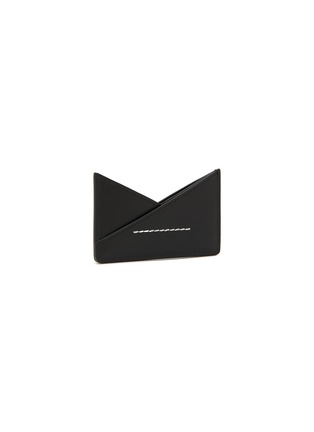 Figure View - Click To Enlarge - MM6 MAISON MARGIELA - Japanese 6 Leather Cardholder