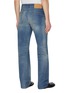 Back View - Click To Enlarge - MM6 MAISON MARGIELA - Washed and Ripped Straight Leg Jeans