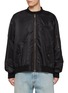 Main View - Click To Enlarge - MM6 MAISON MARGIELA - Bomber Front Denim Back Hybrid Jacket