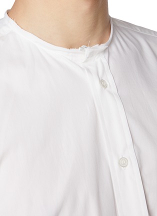  - MM6 MAISON MARGIELA - Detachable Point Collar Cotton Poplin Shirt