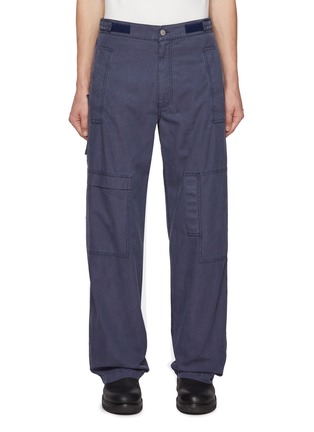 Main View - Click To Enlarge - MM6 MAISON MARGIELA - Hook-And-Loop Detail Multi-Pocket Cargo Pants