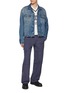 Figure View - Click To Enlarge - MM6 MAISON MARGIELA - Hook-And-Loop Detail Multi-Pocket Cargo Pants