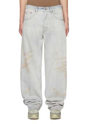 Main View - Click To Enlarge - MM6 MAISON MARGIELA - Bleached Aged Jeans