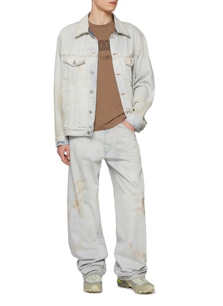 Figure View - Click To Enlarge - MM6 MAISON MARGIELA - Bleached Aged Jeans