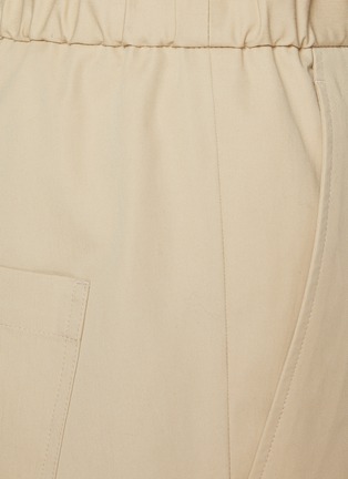  - MM6 MAISON MARGIELA - Drawstring Elasticated Cotton Gabardine Pants