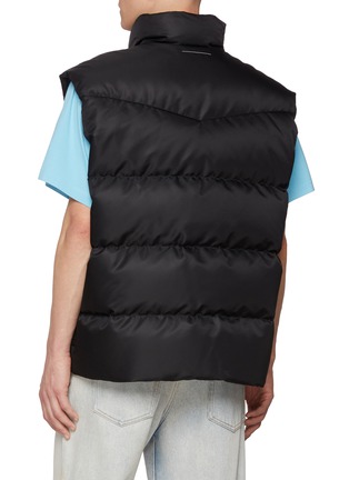 Back View - Click To Enlarge - MM6 MAISON MARGIELA - Western Yoke Puffer Vest