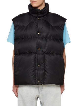 Main View - Click To Enlarge - MM6 MAISON MARGIELA - Western Yoke Puffer Vest