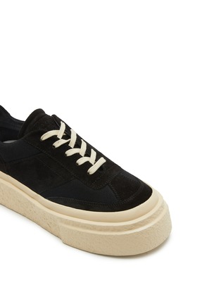 Detail View - Click To Enlarge - MM6 MAISON MARGIELA - Gambetta Low Top Suede Men's Sneakers