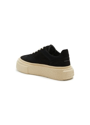 Detail View - Click To Enlarge - MM6 MAISON MARGIELA - Gambetta Low Top Suede Men's Sneakers