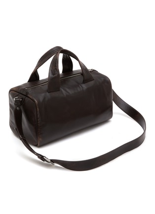 Detail View - Click To Enlarge - PRADA - Leather Duffle Bag