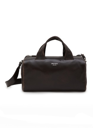 Main View - Click To Enlarge - PRADA - Leather Duffle Bag